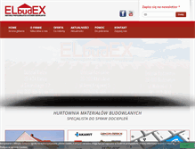 Tablet Screenshot of elbudex.com.pl